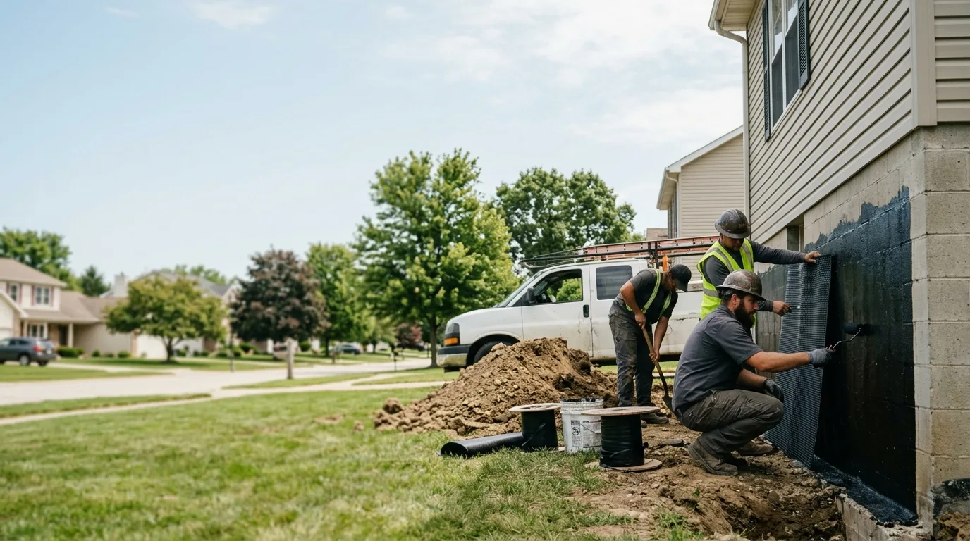 Basement Waterproofing in Kettlersville, OH near me